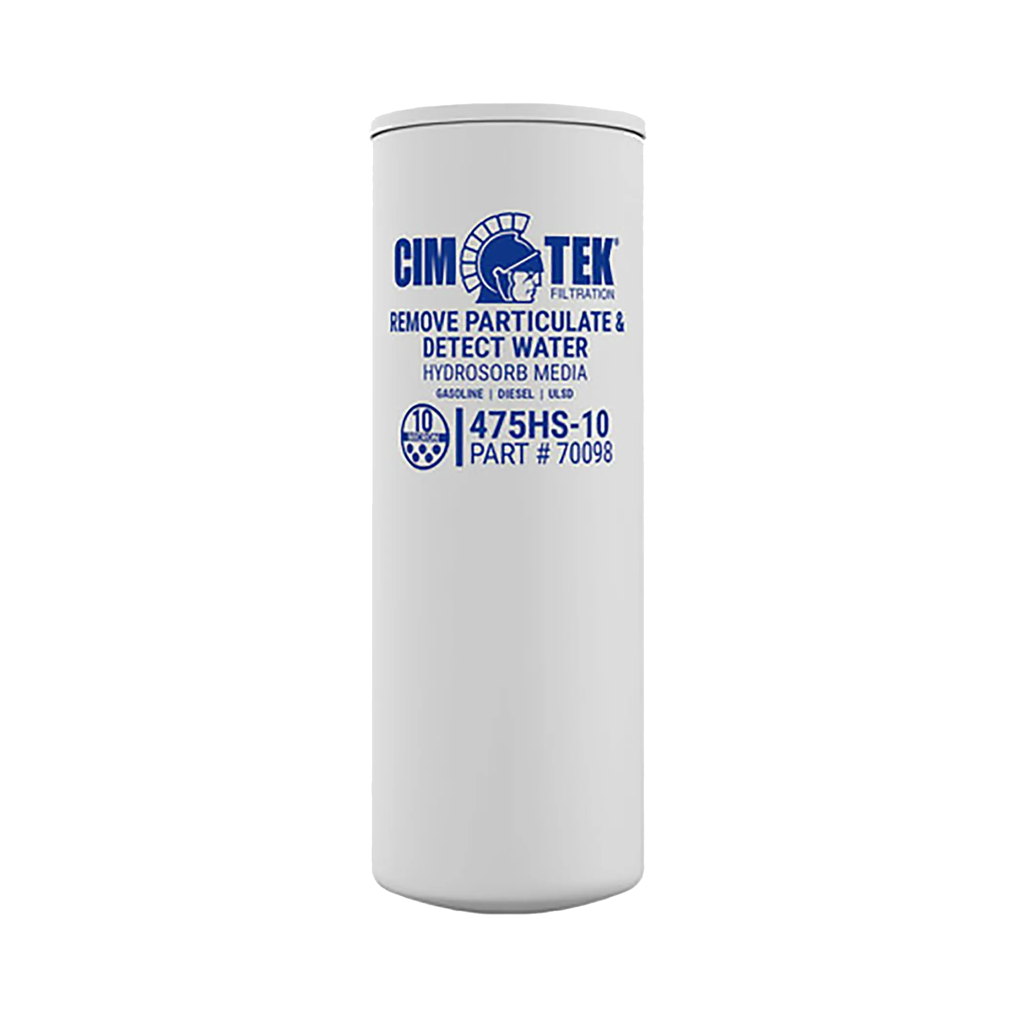 Cim-Tek® Filter 475HS-10 Hydrosorb® Neat Gasoline & Diesel